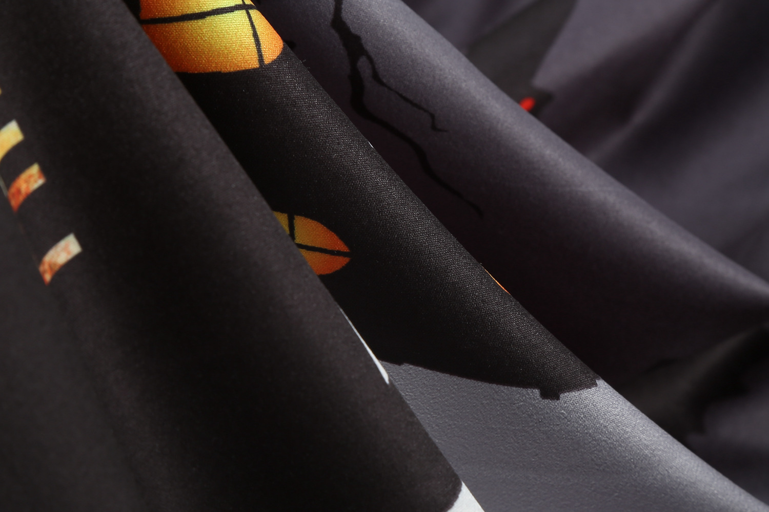 Womens Retro Lace round Neck Short-Sleeved Printed Maxi Dress for Cosplay Party